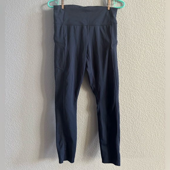 Athleta Women’s Navy Blue Leggings - Picture 1 of 4